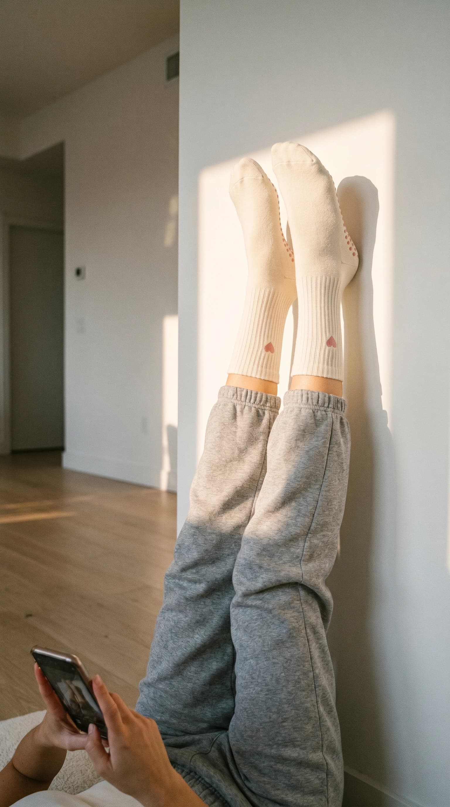 Hjerte med Pilates Essentials gribsokker