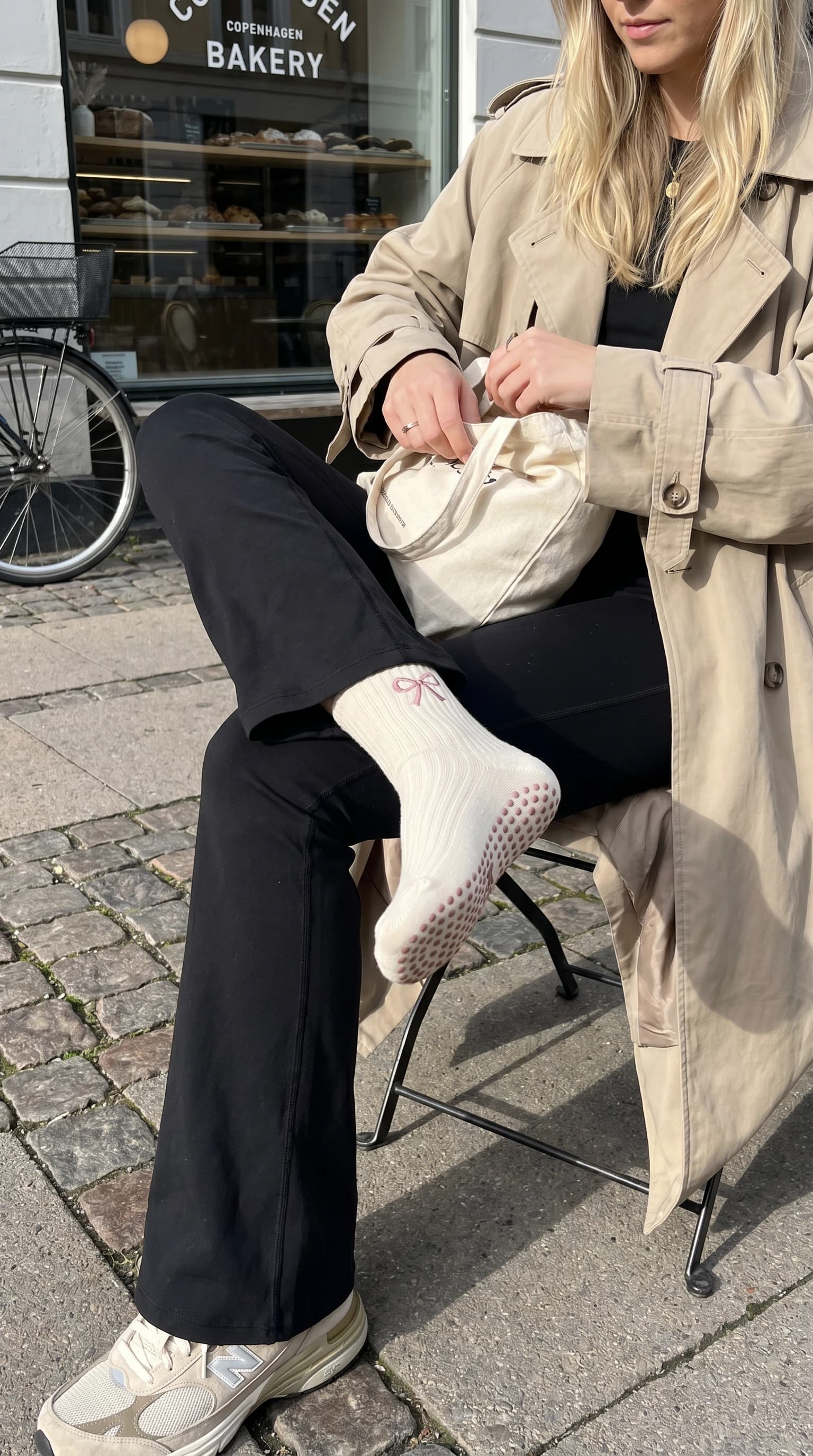 Sløjfe med Pilates Essentials gribsokker