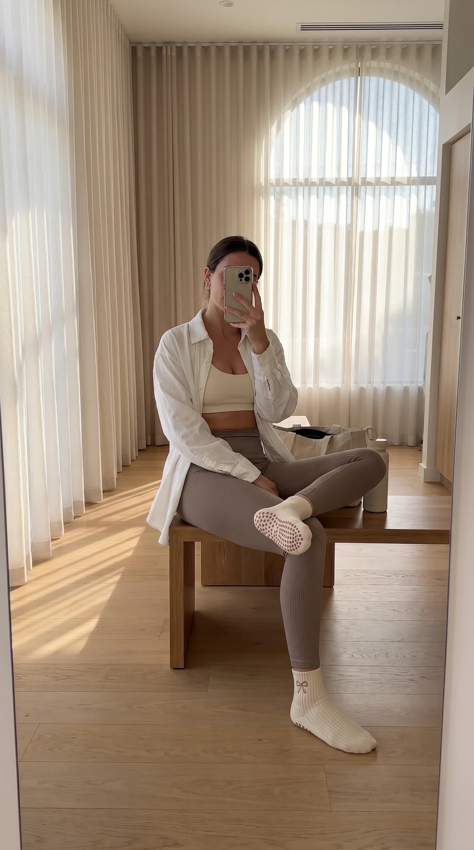 Sløjfe med Pilates Essentials gribsokker